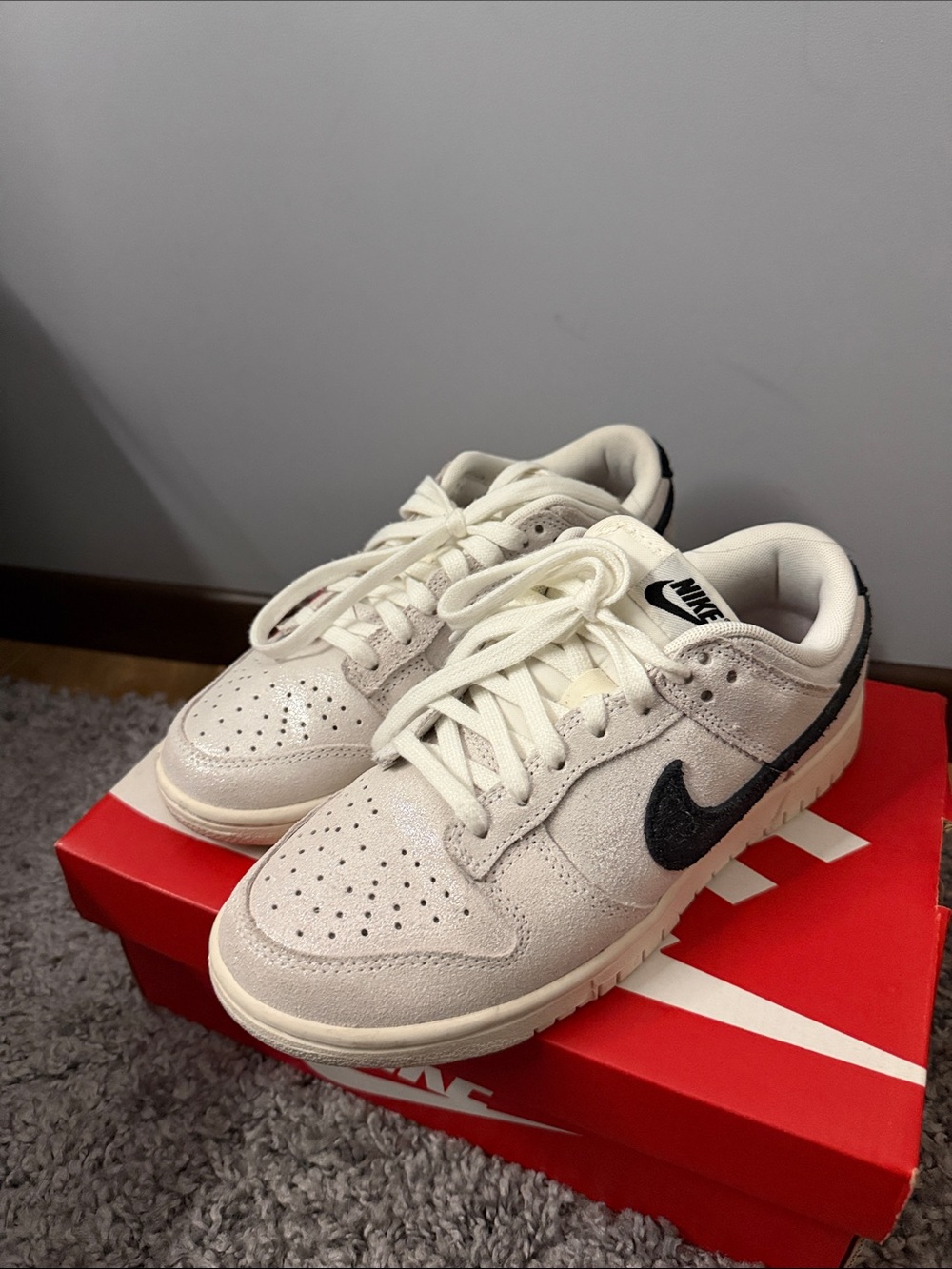 Women’s Glittery Nike Dunk Sneakers
